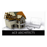 Arquitectos o tarjeta de visita de construcción