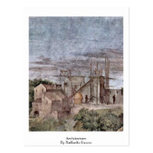 Arquitectura de Raffaello Sanzio Tarjetas Postales