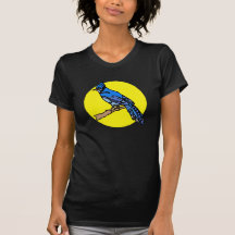 Arrendajo azul de Barney Camisetas