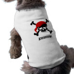 ¡Arrrrrrrf! Camisa del pirata del perro Ropa Para Mascota