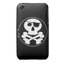 Arrrrrrrrr afable iPhone 3 Case-Mate cárcasas
