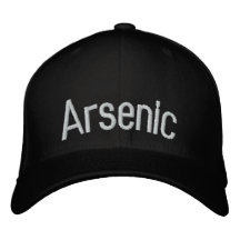 Arsénico Gorras De Beisbol Bordadas