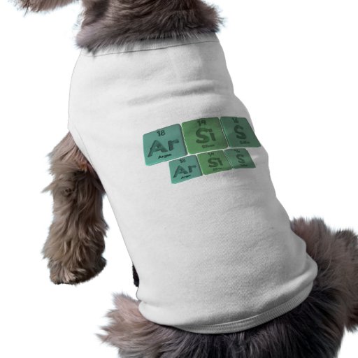 Arsis-AR-Si-s-argón-silicio-Azufre Camisa De Perro