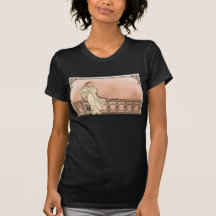 Art déco de Alfonso Mucha Camisetas