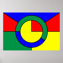 Art déco poster