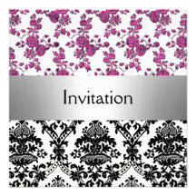 Art déco retro de la invitación del fiesta de las 