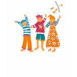 Art T-Shirt: Happy Kids. camisetas