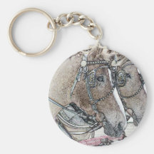 Arte 2010 2 del caballo llavero personalizado