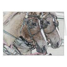 Arte 2010 2 del caballo tarjetas