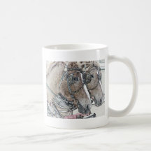 Arte 2010 2 del caballo tazas