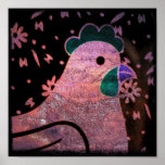 Arte 2 de la gallina posters