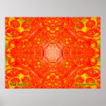 Arte #6 de la pared poster