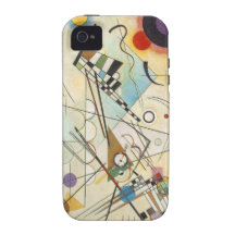 Arte abstracto de Kandinsky iPhone 4/4S Carcasa