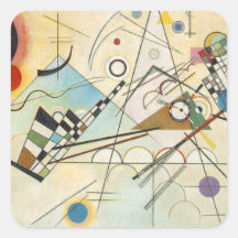 Arte abstracto de Kandinsky Pegatina