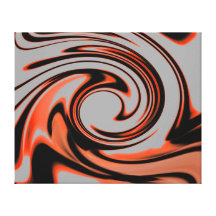 Arte abstracto de la pared impresiones en lienzo estiradas