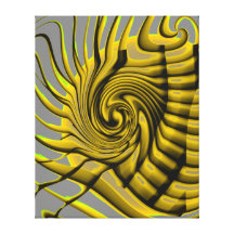 Arte abstracto de la pared impresión en lienzo estirada