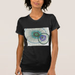 Arte abstracto del círculo camisetas
