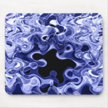 Arte abstracto del humo tapete de ratón