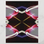 Arte abstracto moderno Digital Flyer A Todo Color