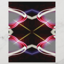 Arte abstracto moderno Digital Flyer A Todo Color