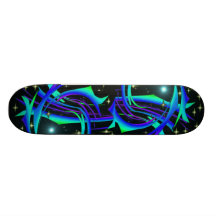 Arte abstracto patín personalizado