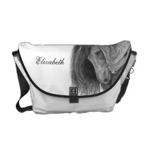Arte andaluz personalizado del grafito bolsas de mensajeria
