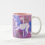 Arte bonito del unicornio del carrusel taza