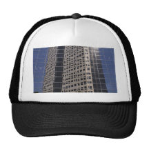 Arte brillante de la ventana del rascacielos del n gorras