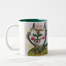 Arte caprichoso del siluro de la taza/de la taza