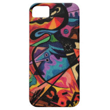 arte coloreado de la fantasía iPhone 5 Case-Mate fundas