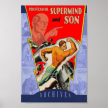 Arte cómico de la época dorada - Supermind Impresiones