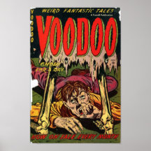 Arte cómico de la época dorada - vudú posters