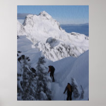 Arte de Alpental - sobre el top - aceite de Digita Posters