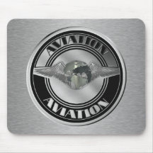 Arte de la aviación del vintage tapetes de ratones