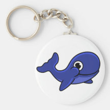 Arte de la ballena llaveros personalizados