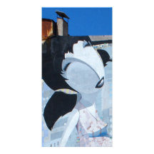 ARTE de la calle Tarjeta Fotográfica