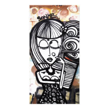 ARTE de la calle Tarjeta Fotografica