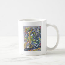 Arte de la calle tazas de café
