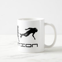 Arte de la evolución del deporte acuático del salt tazas