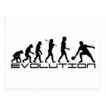 Arte de la evolución del deporte de los tenis de m tarjeta postal