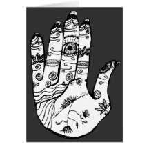 Arte de la India Felicitacion