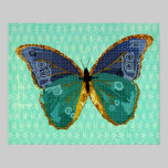 Arte de la mariposa de Boho posters