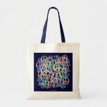 Arte de los símbolos de paz bolsas de mano
