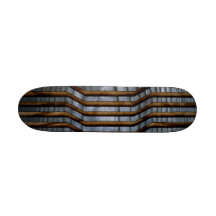 Arte de madera azul patin personalizado