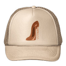 Arte de oro del zapato del estilete del sacacorcho gorros  