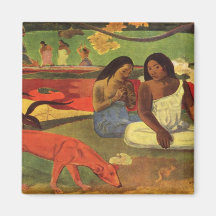 arte de Paul Gauguin Imán De Frigorifico