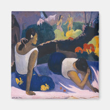 arte de Paul Gauguin Iman De Nevera