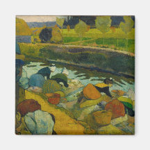arte de Paul Gauguin Iman Para Frigorífico