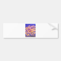 Arte decorativo de Anca Sofía: Manzanilla Pegatina De Parachoque