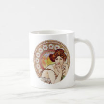 Arte del ámbar del vintage tazas de café